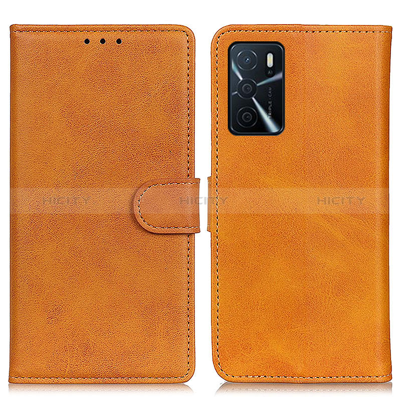 Funda de Cuero Cartera con Soporte Carcasa A05D para Oppo A16