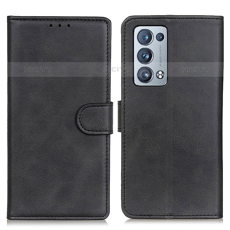 Funda de Cuero Cartera con Soporte Carcasa A05D para Oppo Reno6 Pro+ Plus 5G