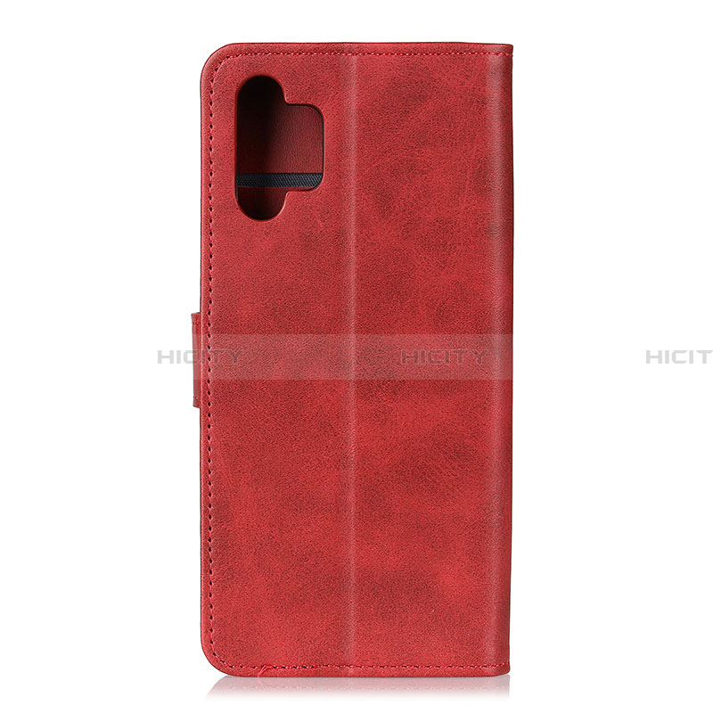 Funda de Cuero Cartera con Soporte Carcasa A05D para Samsung Galaxy A32 4G Rojo