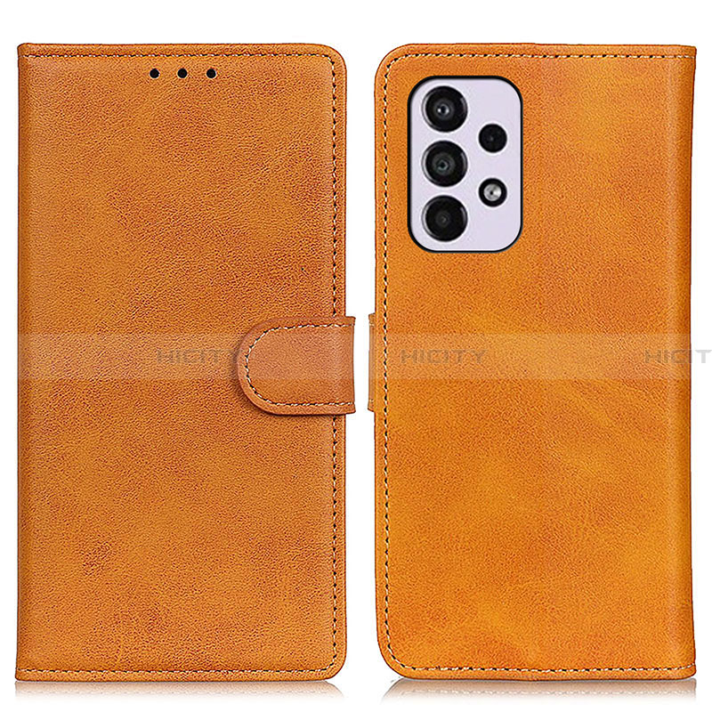 Funda de Cuero Cartera con Soporte Carcasa A05D para Samsung Galaxy A33 5G Marron