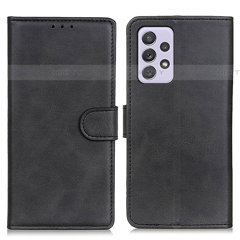 Funda de Cuero Cartera con Soporte Carcasa A05D para Samsung Galaxy A73 5G Negro