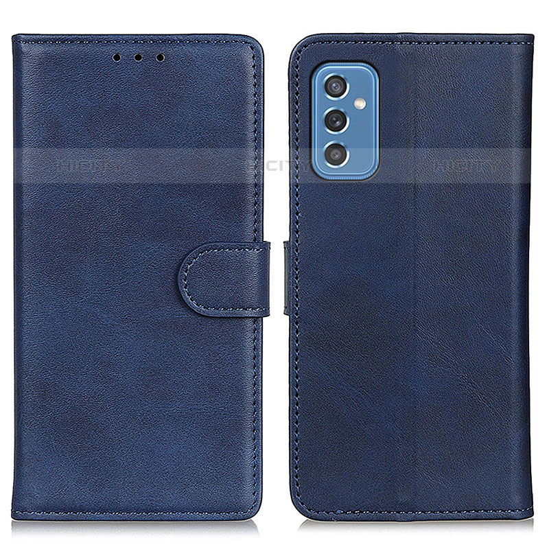 Funda de Cuero Cartera con Soporte Carcasa A05D para Samsung Galaxy M52 5G Azul