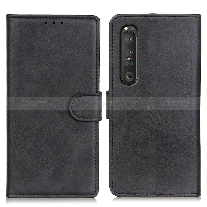 Funda de Cuero Cartera con Soporte Carcasa A05D para Sony Xperia 1 III