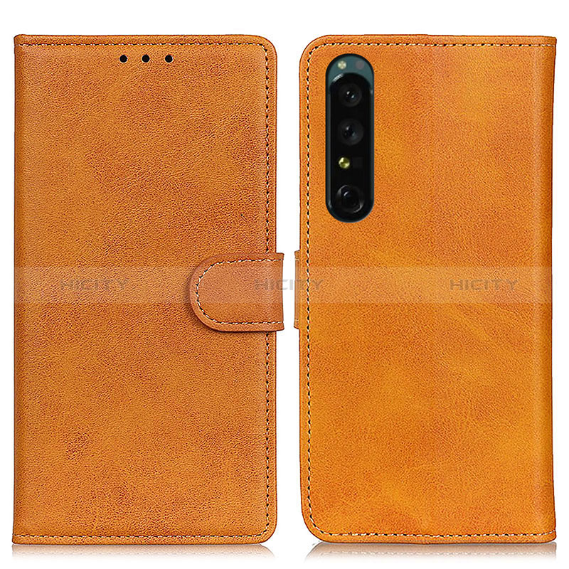 Funda de Cuero Cartera con Soporte Carcasa A05D para Sony Xperia 1 IV