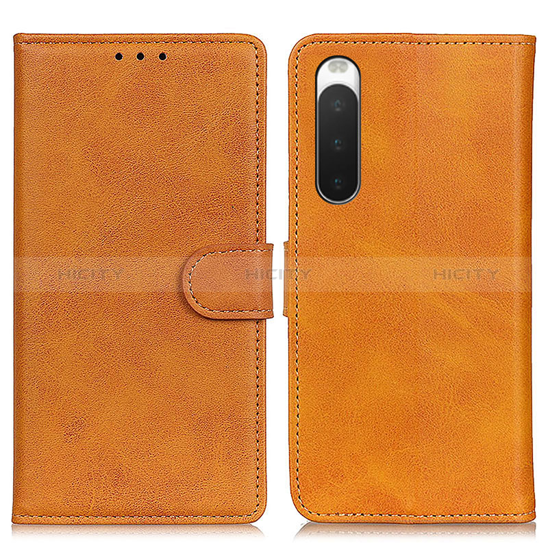 Funda de Cuero Cartera con Soporte Carcasa A05D para Sony Xperia 10 IV