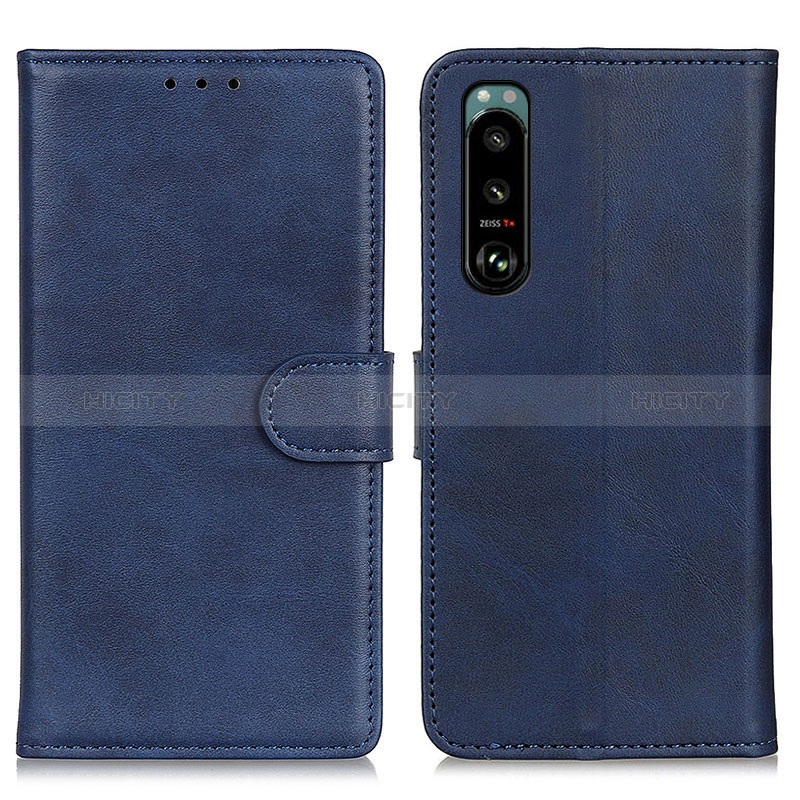 Funda de Cuero Cartera con Soporte Carcasa A05D para Sony Xperia 5 III SO-53B