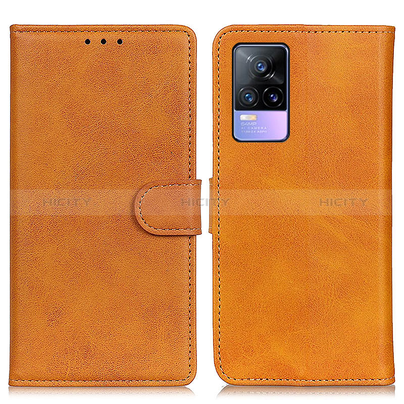 Funda de Cuero Cartera con Soporte Carcasa A05D para Vivo V21e 4G