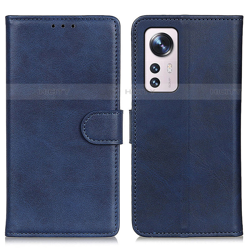 Funda de Cuero Cartera con Soporte Carcasa A05D para Xiaomi Mi 12S Pro 5G Azul