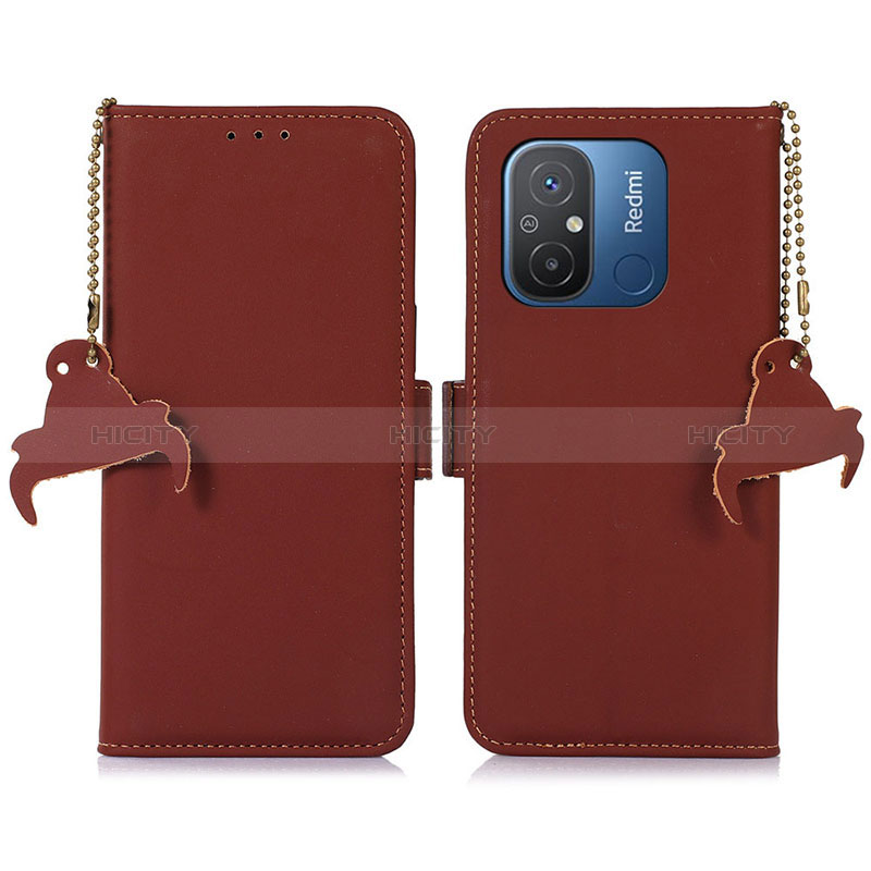 Funda de Cuero Cartera con Soporte Carcasa A05D para Xiaomi Redmi 12C 4G