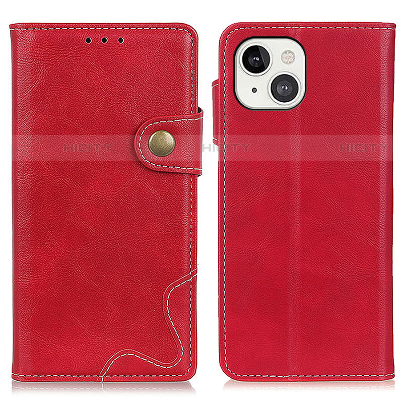 Funda de Cuero Cartera con Soporte Carcasa A06 para Apple iPhone 13