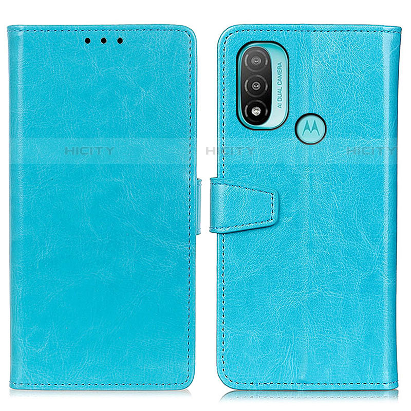 Funda de Cuero Cartera con Soporte Carcasa A06D para Motorola Moto E30