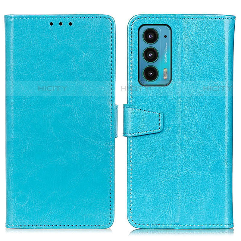 Funda de Cuero Cartera con Soporte Carcasa A06D para Motorola Moto Edge 20 5G