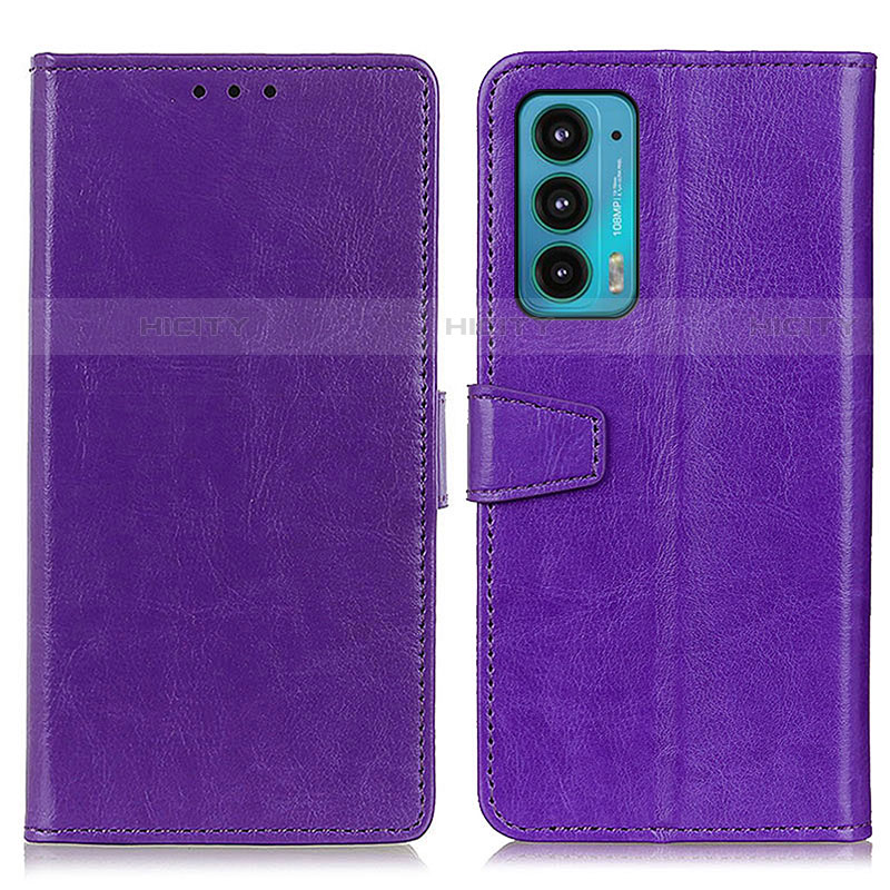 Funda de Cuero Cartera con Soporte Carcasa A06D para Motorola Moto Edge 20 5G