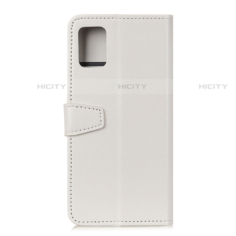 Funda de Cuero Cartera con Soporte Carcasa A06D para Motorola Moto G100 5G Blanco