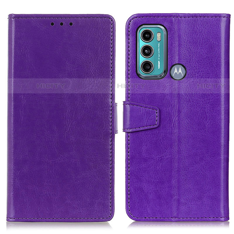 Funda de Cuero Cartera con Soporte Carcasa A06D para Motorola Moto G40 Fusion