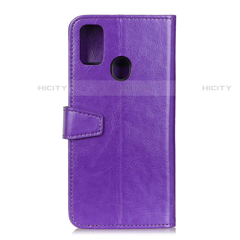 Funda de Cuero Cartera con Soporte Carcasa A06D para Motorola Moto G41 Morado