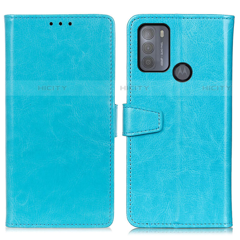 Funda de Cuero Cartera con Soporte Carcasa A06D para Motorola Moto G50