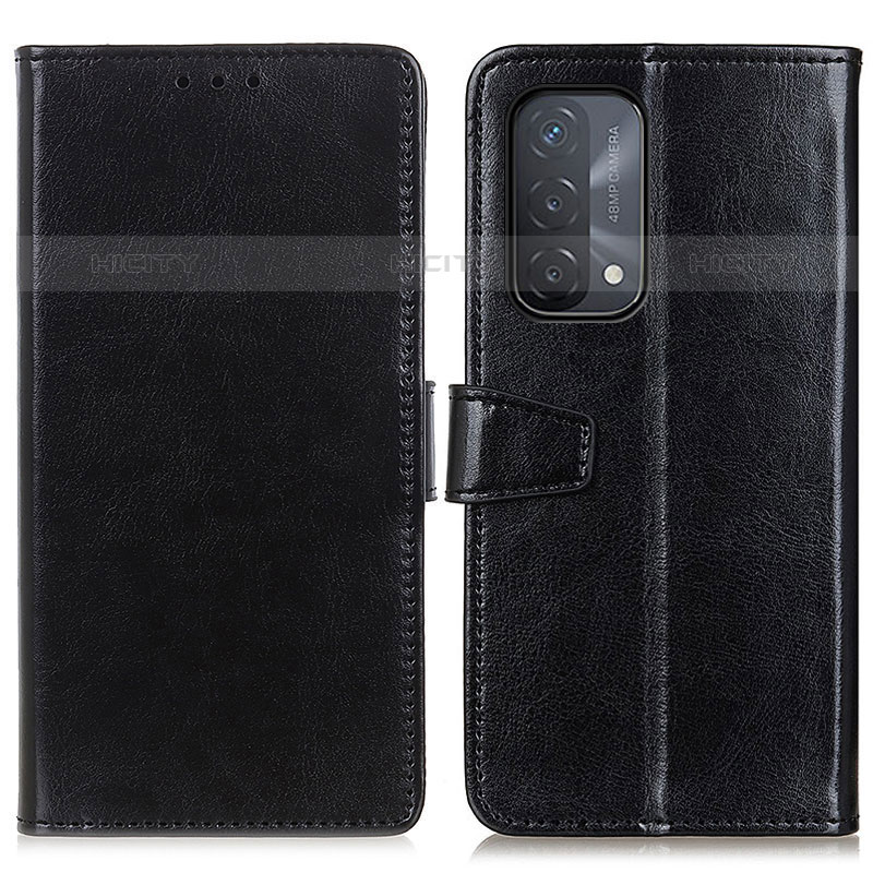 Funda de Cuero Cartera con Soporte Carcasa A06D para OnePlus Nord N200 5G Negro