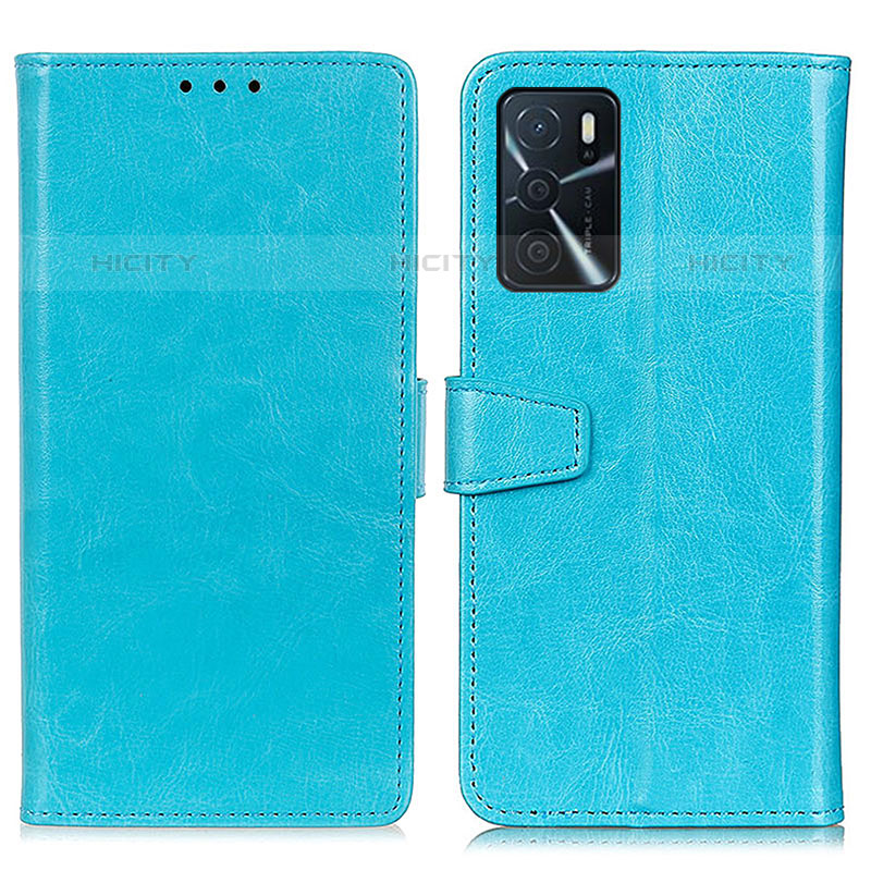 Funda de Cuero Cartera con Soporte Carcasa A06D para Oppo A16s