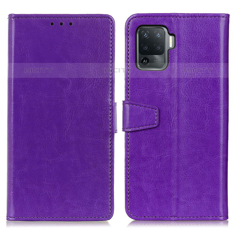 Funda de Cuero Cartera con Soporte Carcasa A06D para Oppo Reno5 F