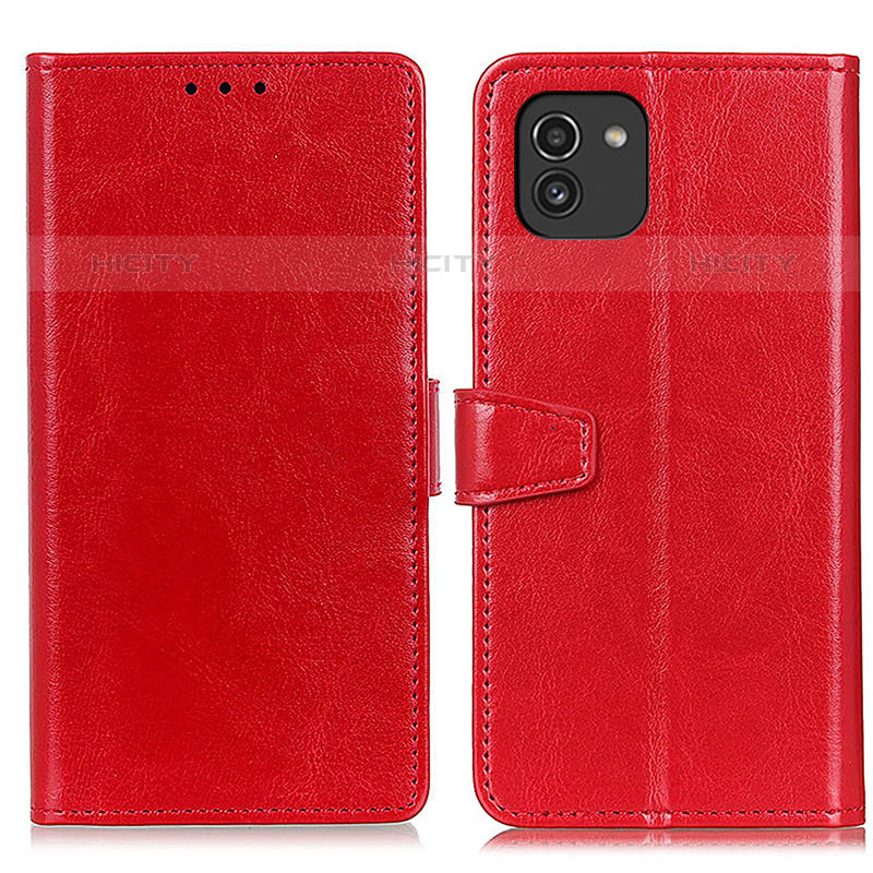 Funda de Cuero Cartera con Soporte Carcasa A06D para Samsung Galaxy A03