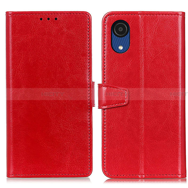 Funda de Cuero Cartera con Soporte Carcasa A06D para Samsung Galaxy A03 Core