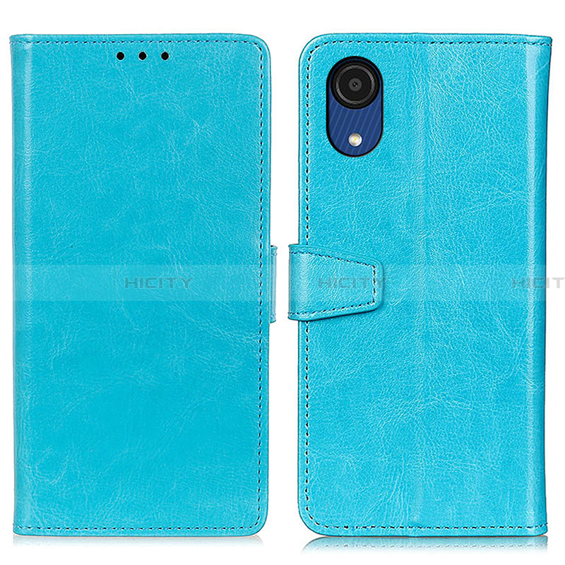 Funda de Cuero Cartera con Soporte Carcasa A06D para Samsung Galaxy A03 Core