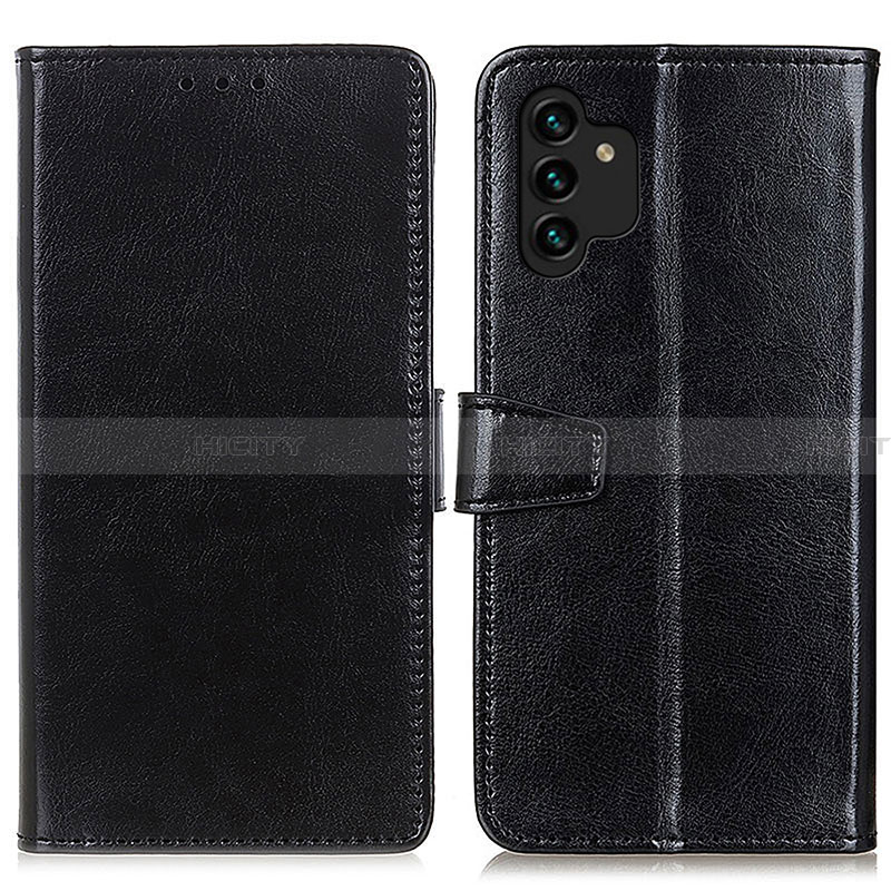 Funda de Cuero Cartera con Soporte Carcasa A06D para Samsung Galaxy A13 4G Negro