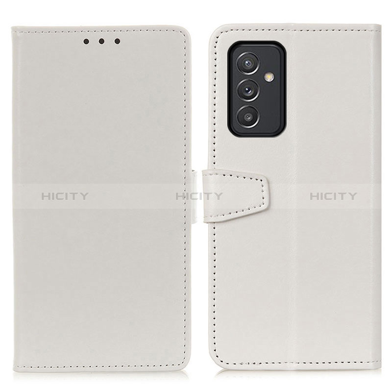 Funda de Cuero Cartera con Soporte Carcasa A06D para Samsung Galaxy A15 4G Blanco