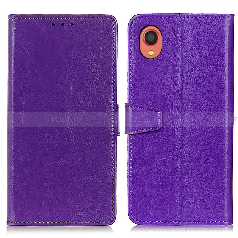 Funda de Cuero Cartera con Soporte Carcasa A06D para Samsung Galaxy A22 5G SC-56B