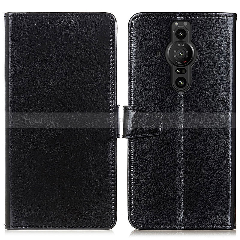 Funda de Cuero Cartera con Soporte Carcasa A06D para Sony Xperia PRO-I