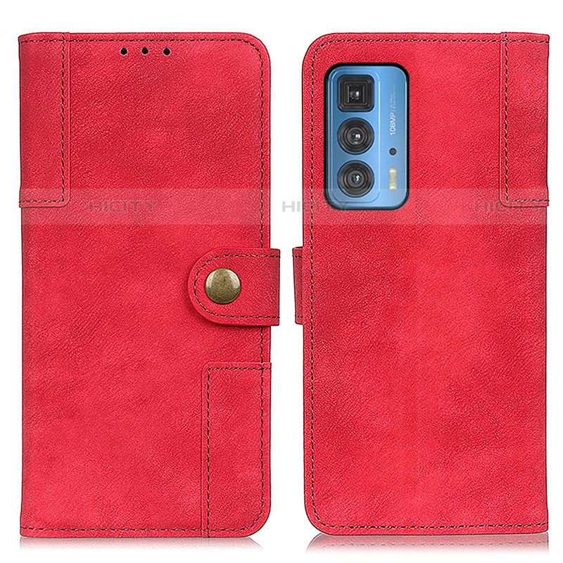 Funda de Cuero Cartera con Soporte Carcasa A07D para Motorola Moto Edge 20 Pro 5G