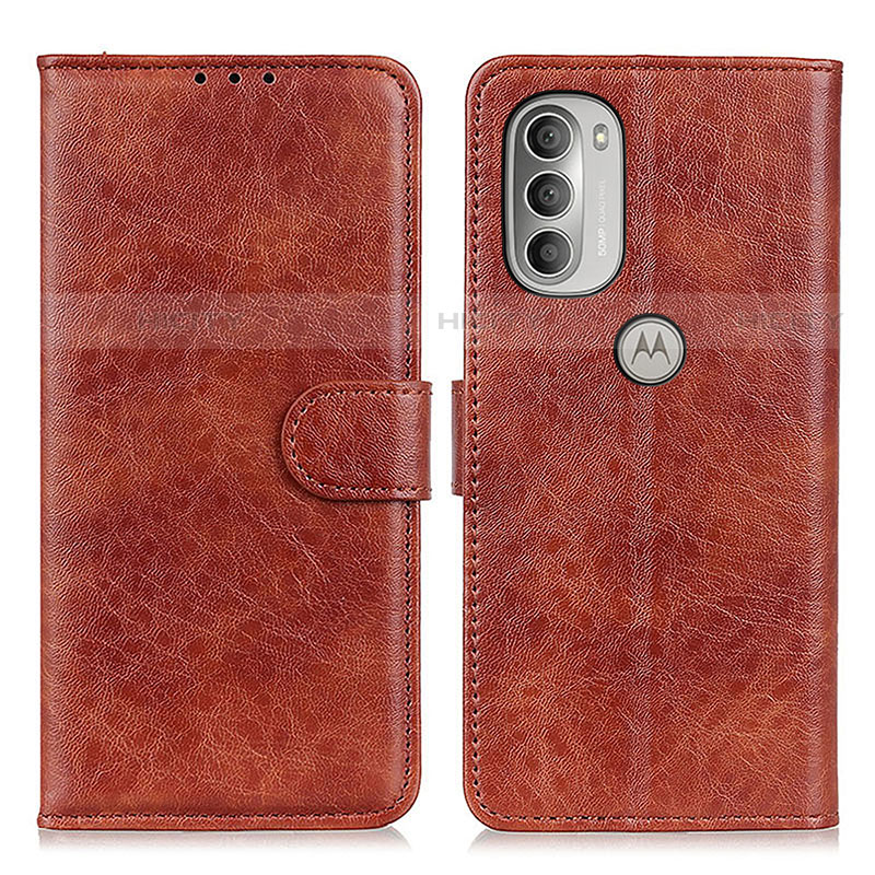 Funda de Cuero Cartera con Soporte Carcasa A07D para Motorola Moto G51 5G