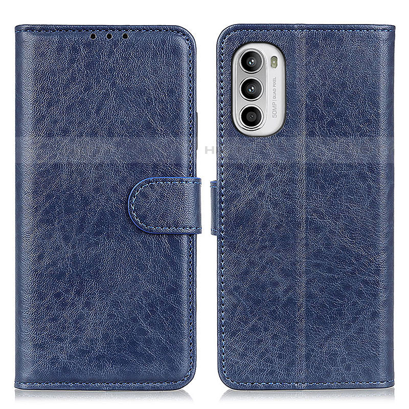 Funda de Cuero Cartera con Soporte Carcasa A07D para Motorola MOTO G52