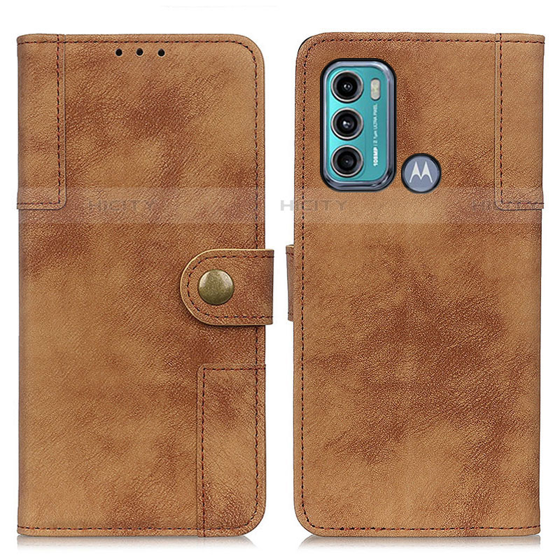 Funda de Cuero Cartera con Soporte Carcasa A07D para Motorola Moto G60