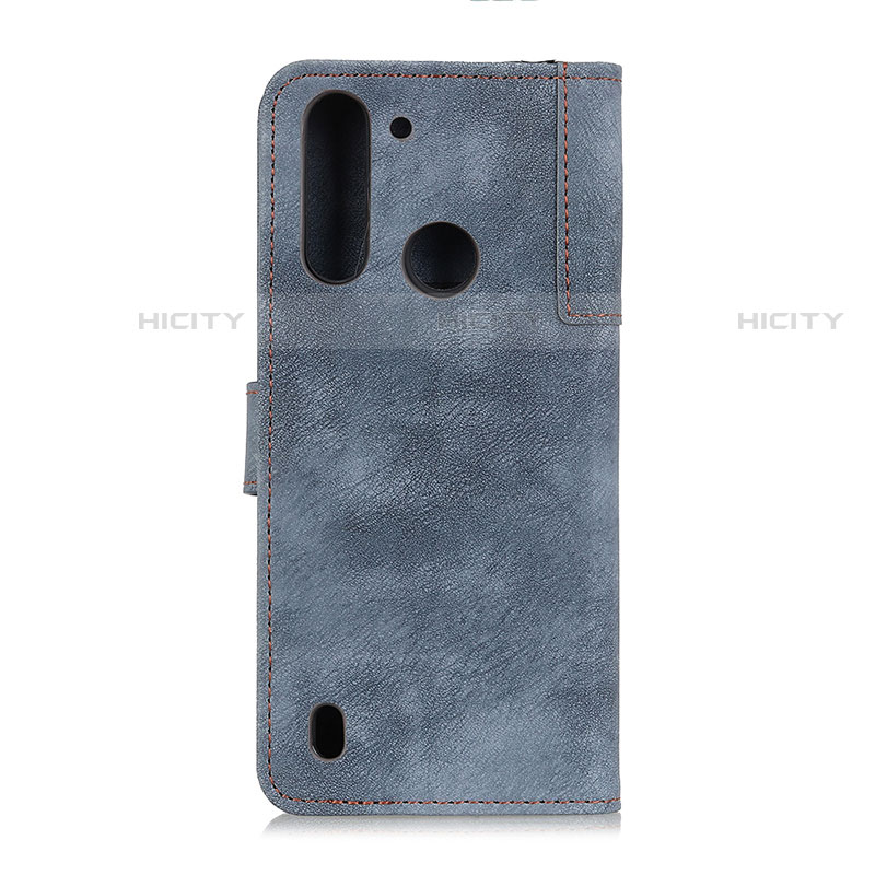 Funda de Cuero Cartera con Soporte Carcasa A07D para Motorola Moto One Fusion