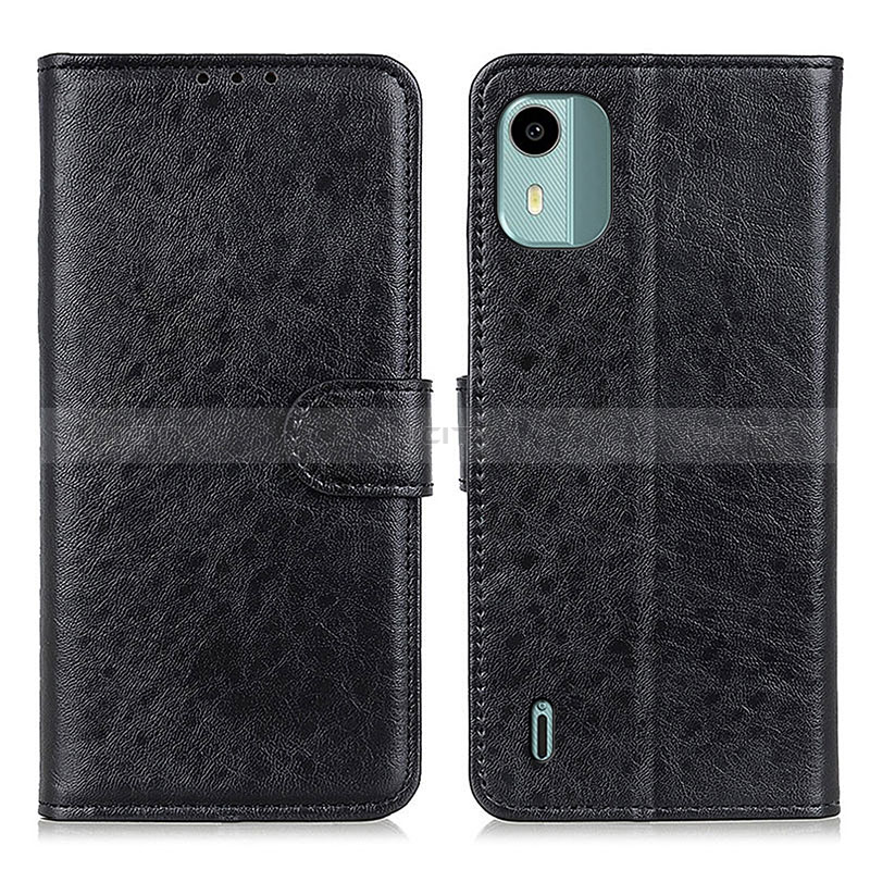 Funda de Cuero Cartera con Soporte Carcasa A07D para Nokia C12