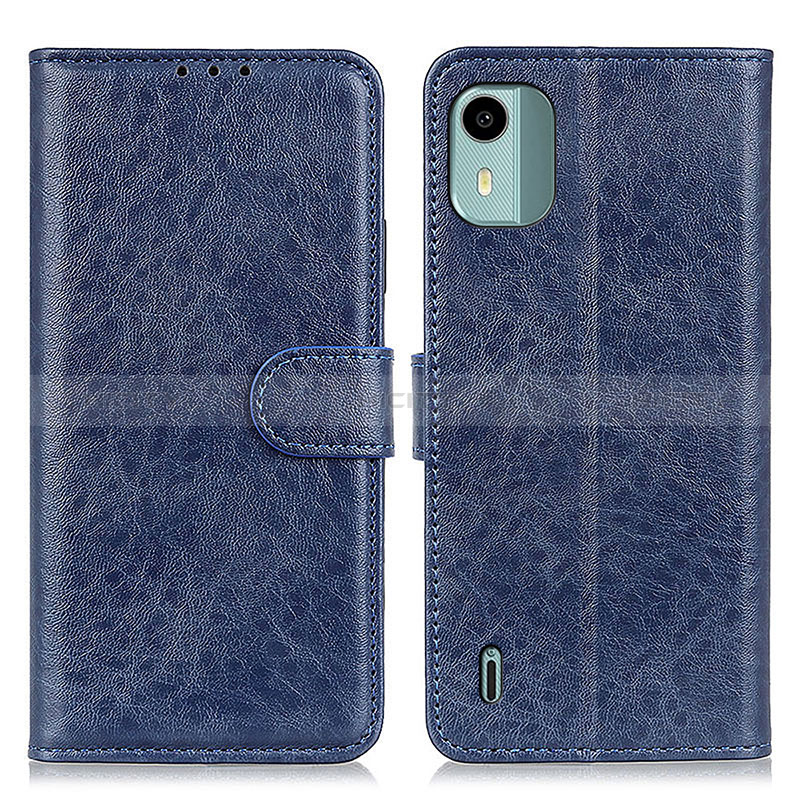 Funda de Cuero Cartera con Soporte Carcasa A07D para Nokia C12 Plus