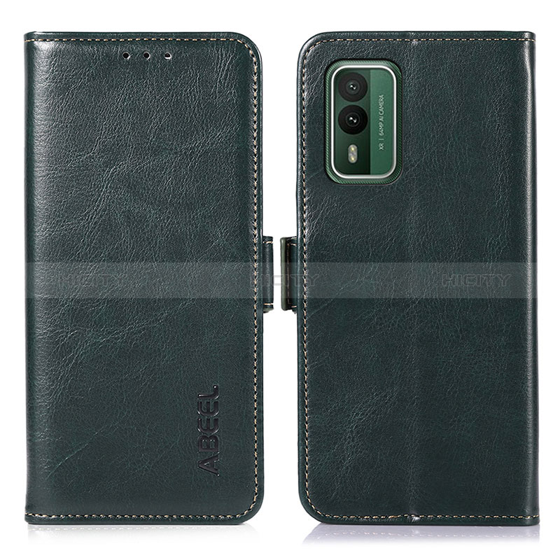 Funda de Cuero Cartera con Soporte Carcasa A07D para Nokia XR21