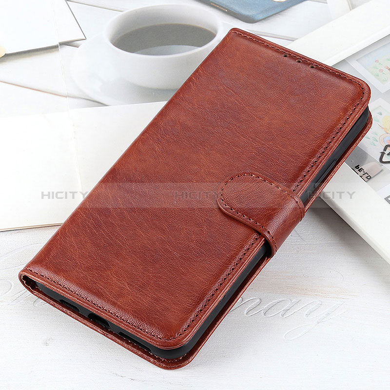 Funda de Cuero Cartera con Soporte Carcasa A07D para OnePlus 9RT 5G Marron