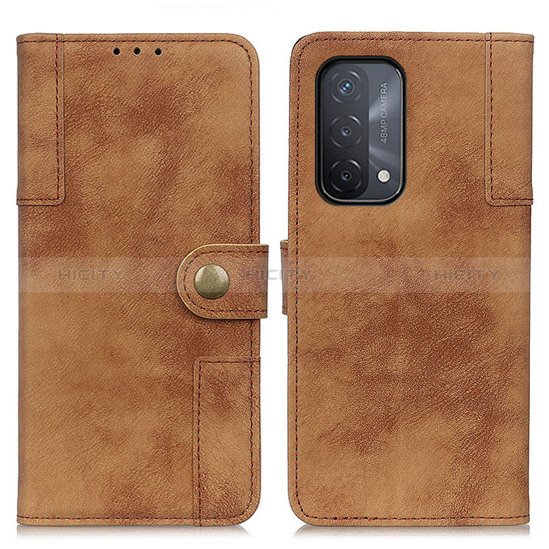 Funda de Cuero Cartera con Soporte Carcasa A07D para Oppo A74 5G