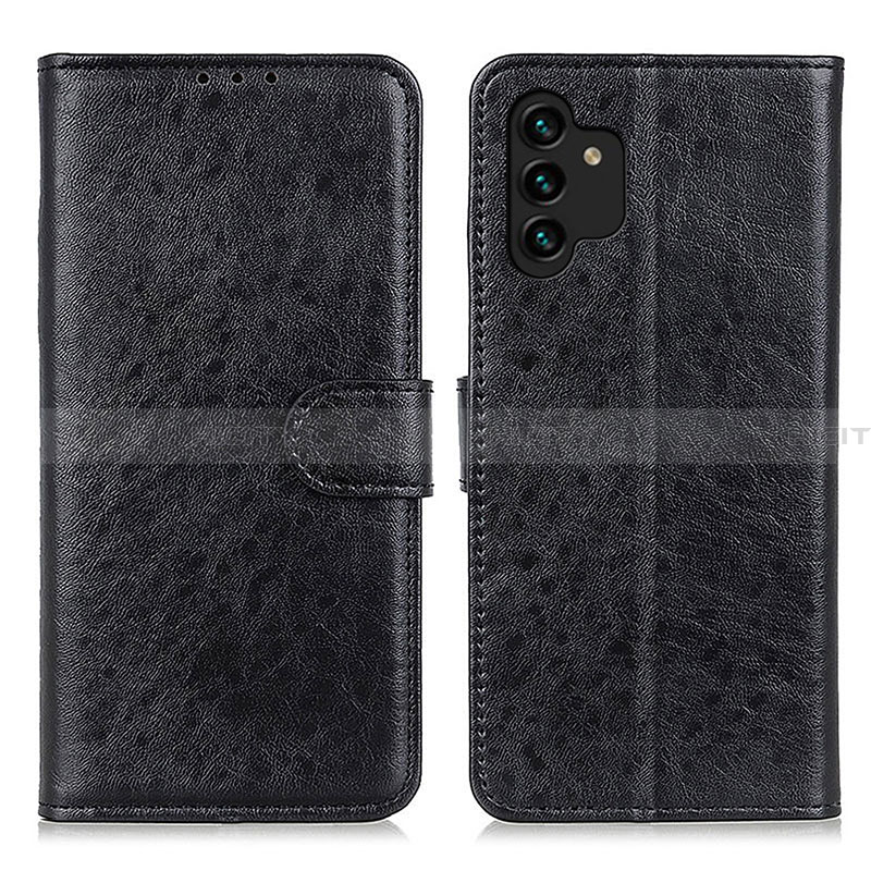 Funda de Cuero Cartera con Soporte Carcasa A07D para Samsung Galaxy A13 4G Negro