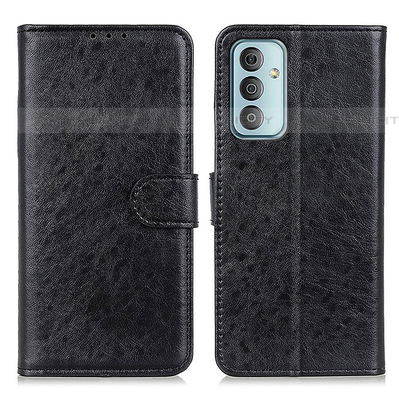 Funda de Cuero Cartera con Soporte Carcasa A07D para Samsung Galaxy F23 5G Negro