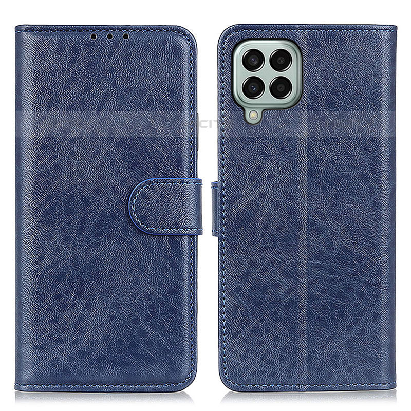 Funda de Cuero Cartera con Soporte Carcasa A07D para Samsung Galaxy M33 5G Azul