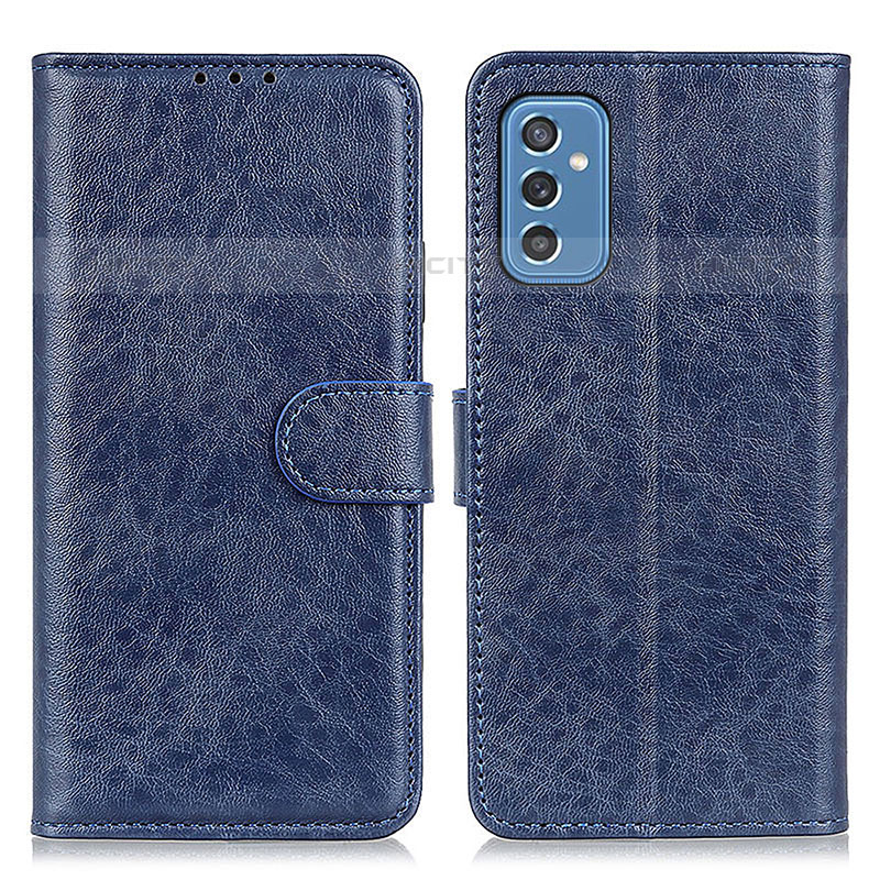 Funda de Cuero Cartera con Soporte Carcasa A07D para Samsung Galaxy M52 5G Azul