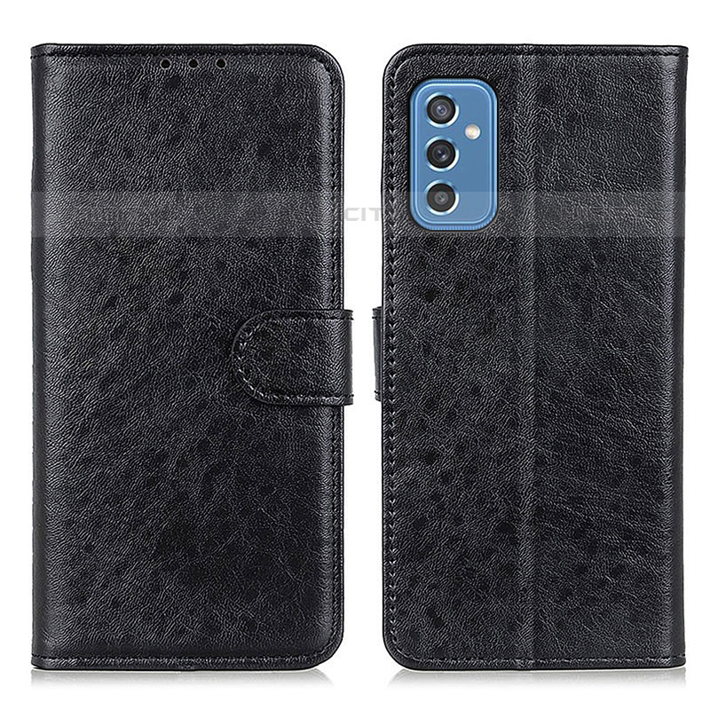 Funda de Cuero Cartera con Soporte Carcasa A07D para Samsung Galaxy M52 5G Negro