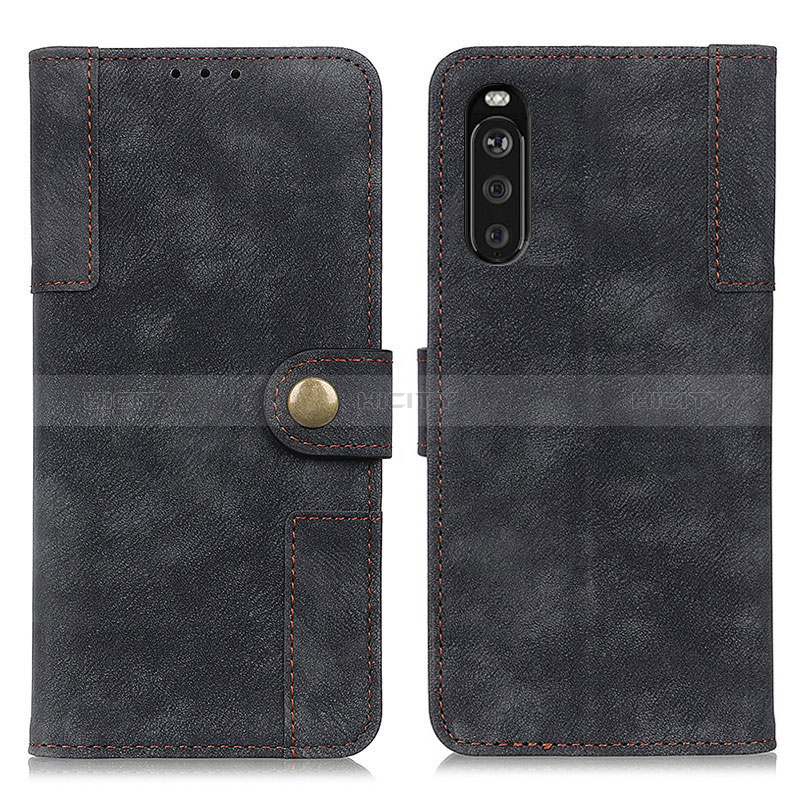 Funda de Cuero Cartera con Soporte Carcasa A07D para Sony Xperia 10 III