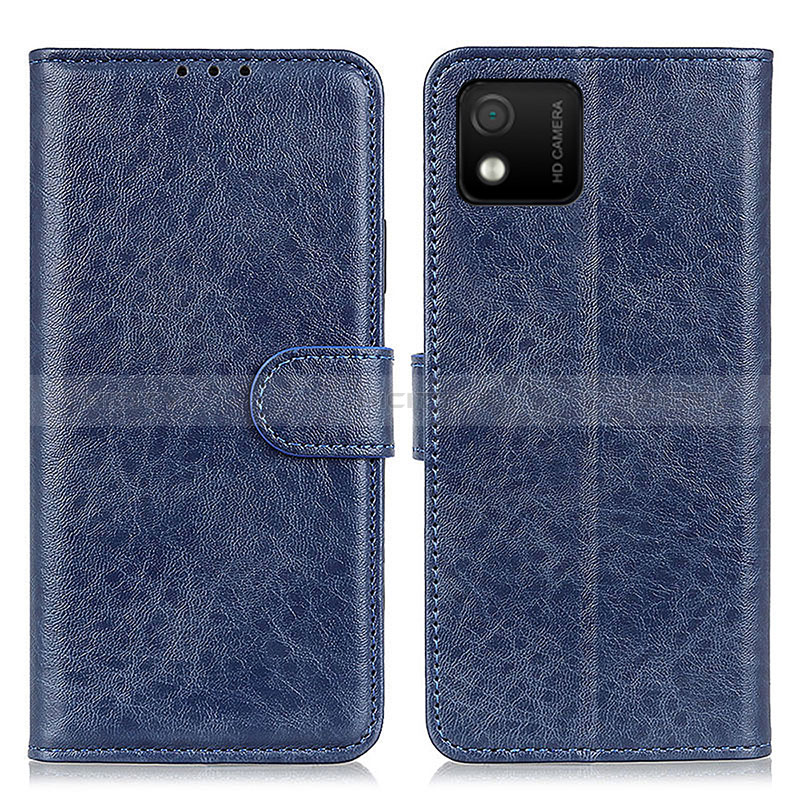 Funda de Cuero Cartera con Soporte Carcasa A07D para Wiko Y52