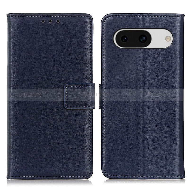 Funda de Cuero Cartera con Soporte Carcasa A08D para Google Pixel 8a 5G Azul