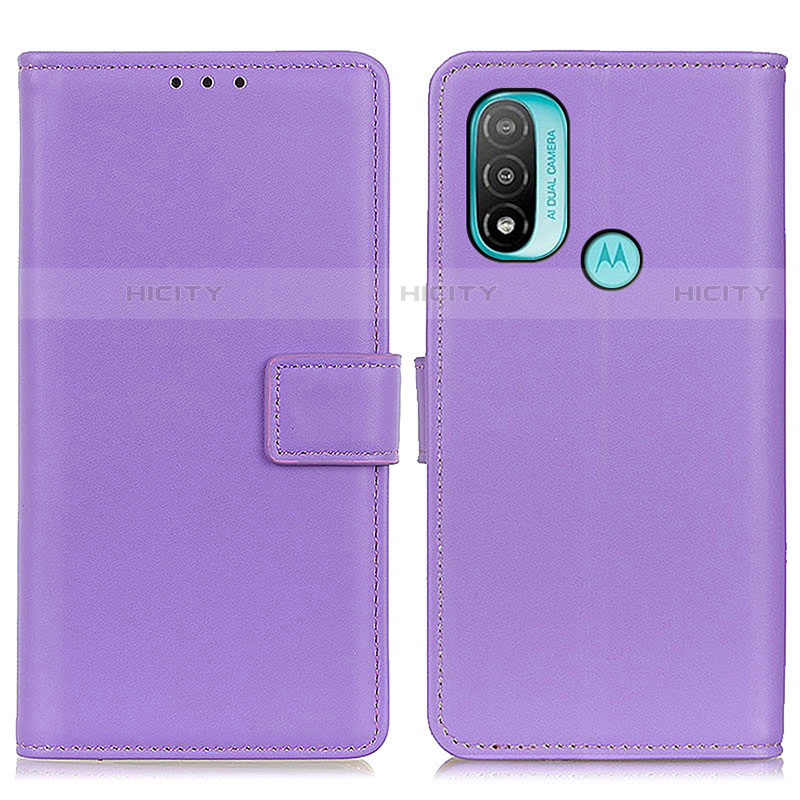 Funda de Cuero Cartera con Soporte Carcasa A08D para Motorola Moto E20